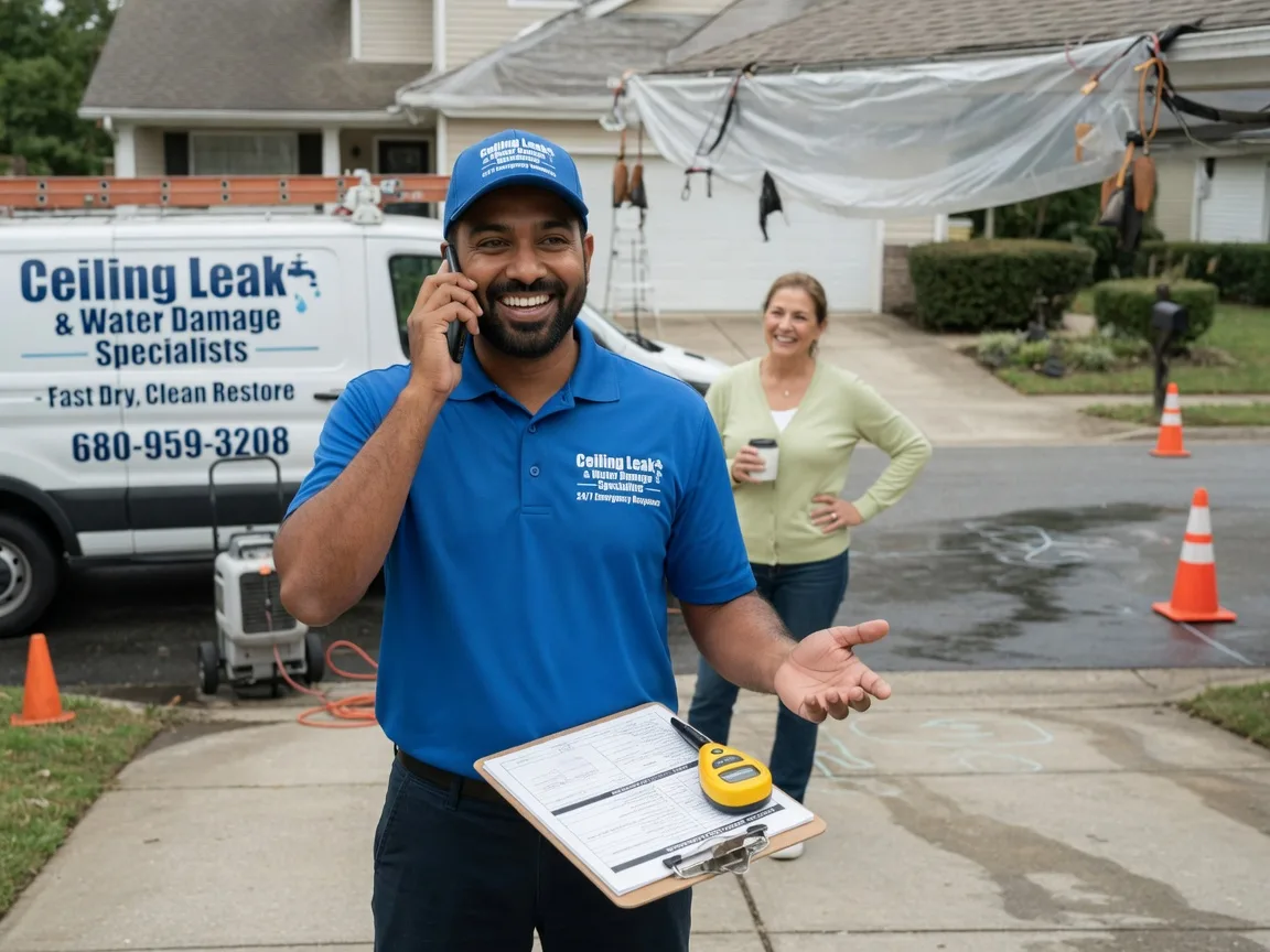 Ceiling Leak Cleanup Eastland, TX FAQs